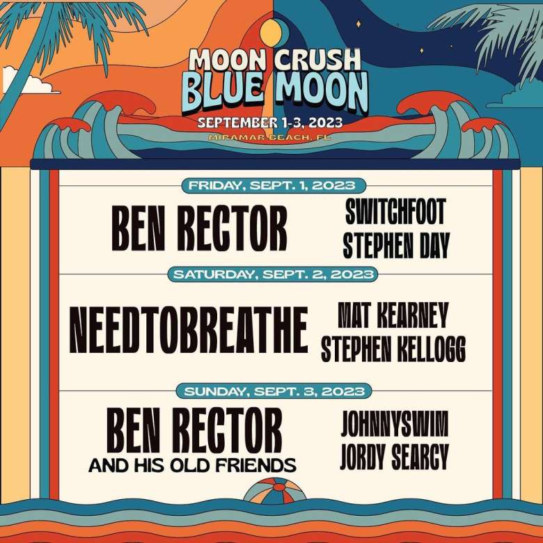 Moon Crush: Blue Moon Lineup 2023